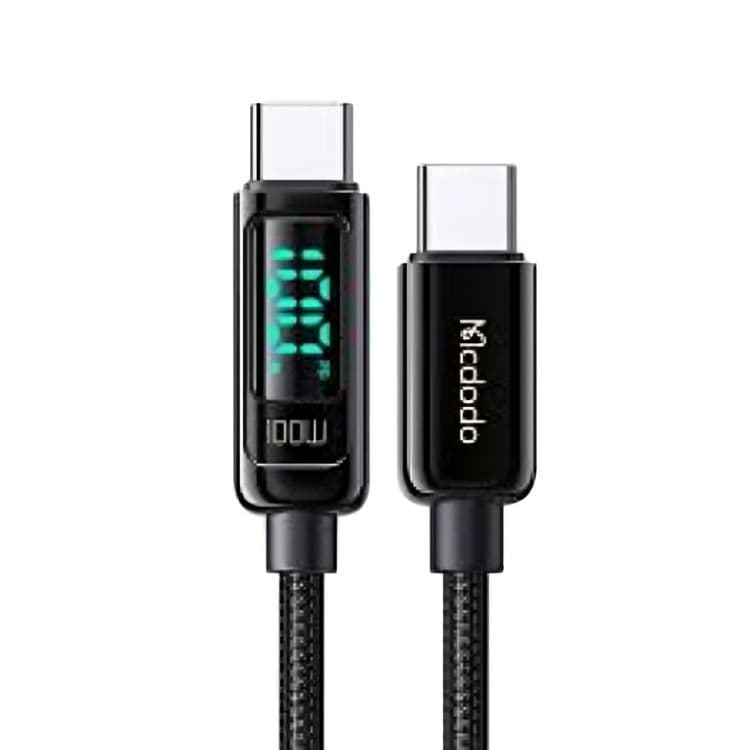 Mcdodo Type C Charging Cable 1.2 Meter Black - CA-3460