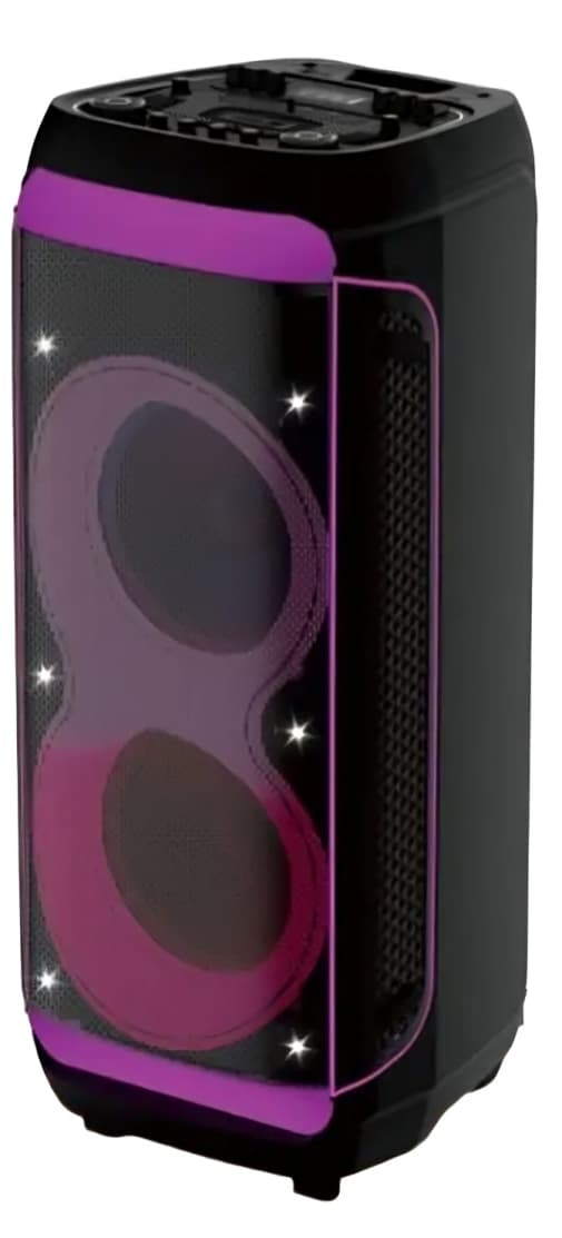 Platinum Portable Bluetooth Speaker , Black - AH-10750