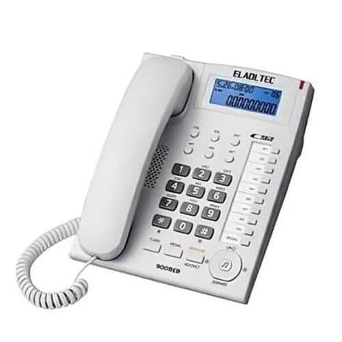Eladl Tec Corded Telephone ,White - 900BEB