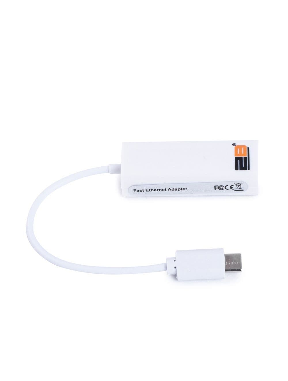 2B USB-C to Ethernet Adapter ,LAN ,White - CV147