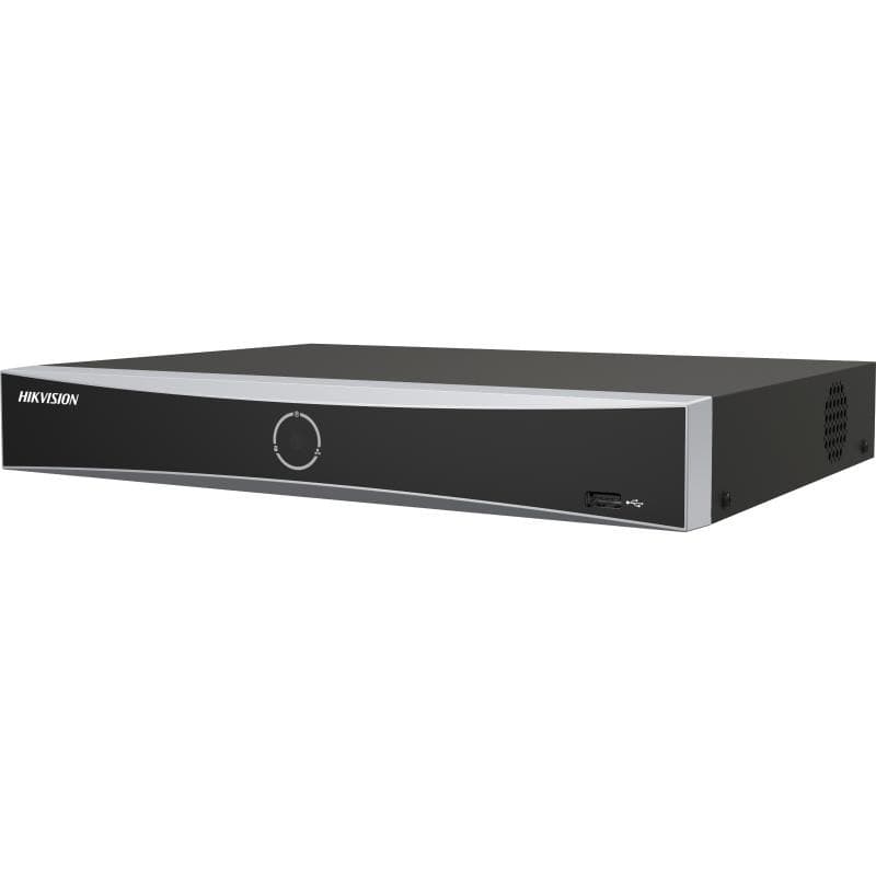 Hikvision Wired Network Video Recorder , 12 megapixels , Black - DS-7608NXI-K1