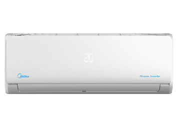 Midea Split Air Conditioner ,1.5 horsepower Inverter Motor Cooling and Heating ,White - MSCT-12HR-DN