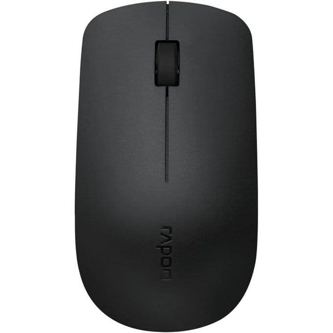 Rapoo M20 Plus Wireless Optical Mouse , Black