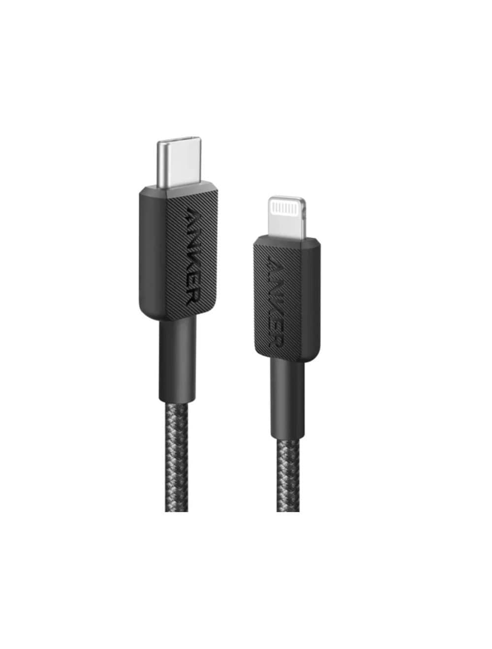 Anker 322 Lightning Charging Cable 3 Feet Black - A81B5H11