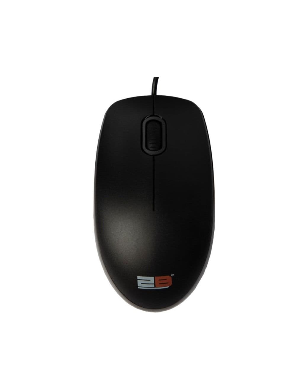 2B Business Series Wired Mouse , Black - MO663