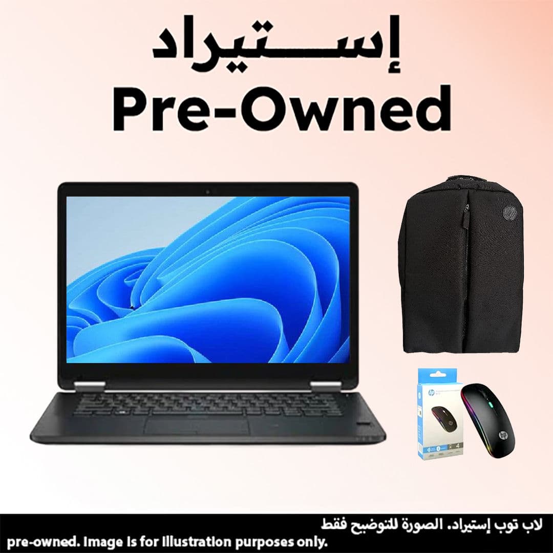 Dell Latitude 5490 Pre-owned Laptop ,Intel core i5-8250U ,256 GB SSD ,8 GB ,Intel HD Graphics 520
