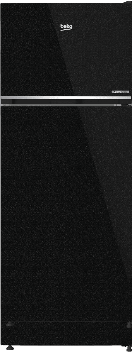 Beko NoFrost Top Freezer Refrigerator , 367 Liter Inverter Motor , Black - RDNE420K02DXIPEGB