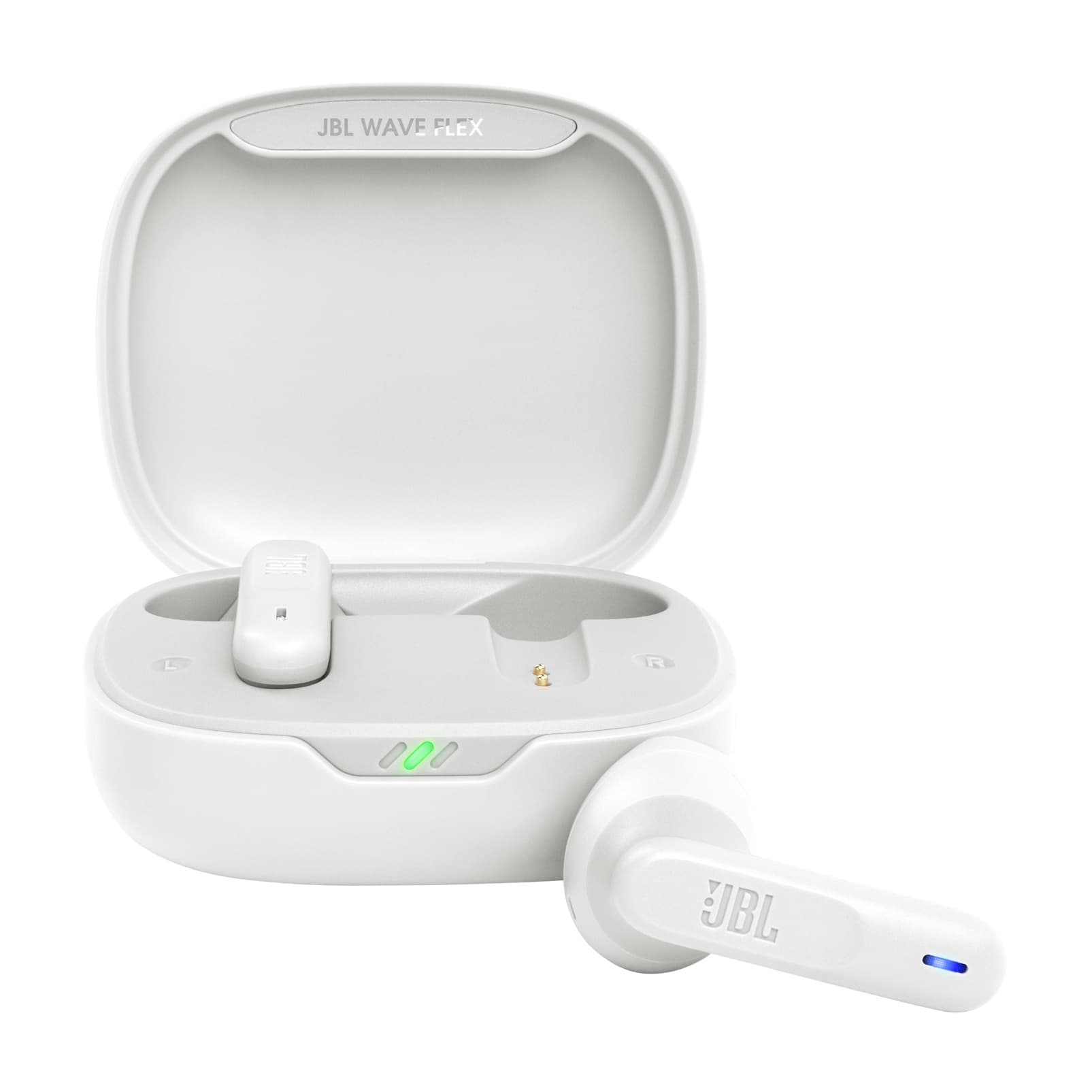 Jbl Wave Flex Earbuds , White - JBLWFLEXBLK
