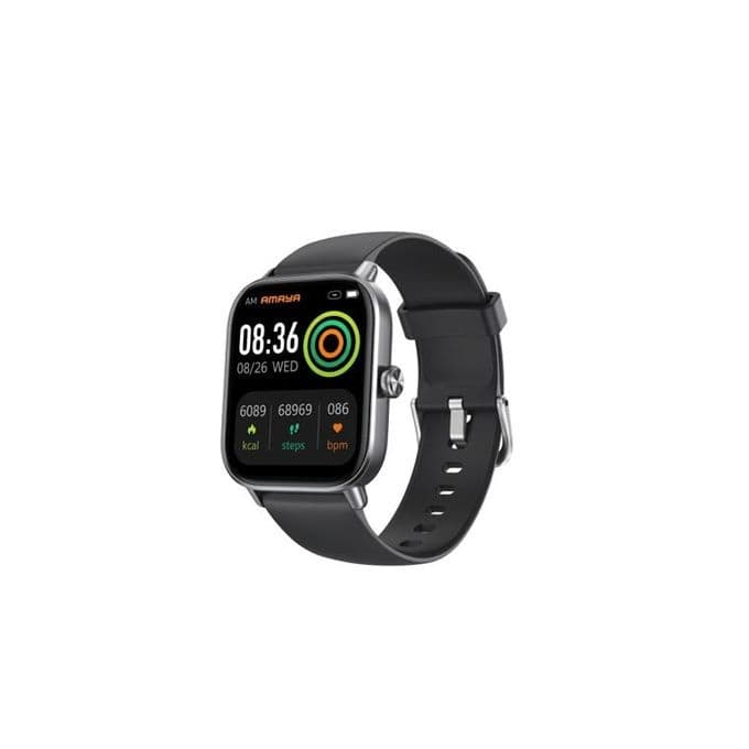 Amaya ASW-20 Smart Watch , 1.83 Inch Black Grey