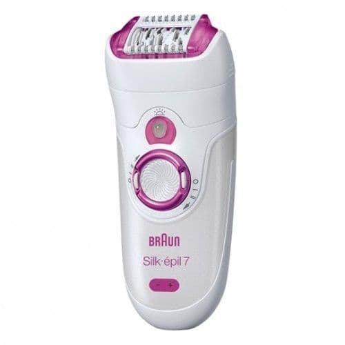 Braun Silk-epil 7 Epilator White Pink - 7-539