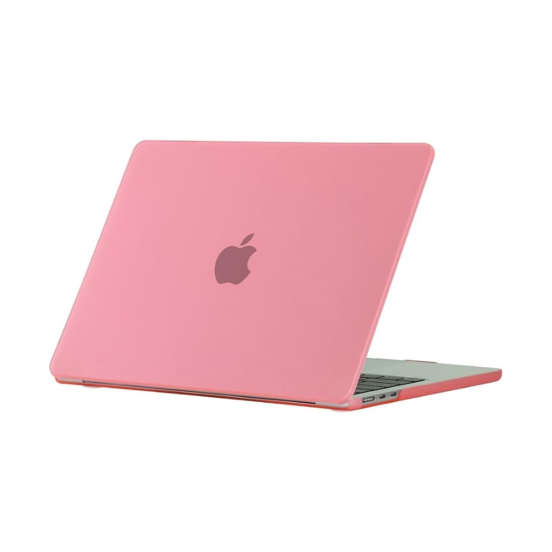 Generic Crystal Hard Shell Case for MacBook Pro 16-inch (models A2485, A2780, A2991, A3186, A3403) , Pink