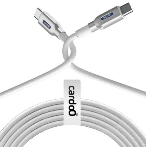 Cardoo Type C Charging Cable 2 Meter White - CGLCTC02