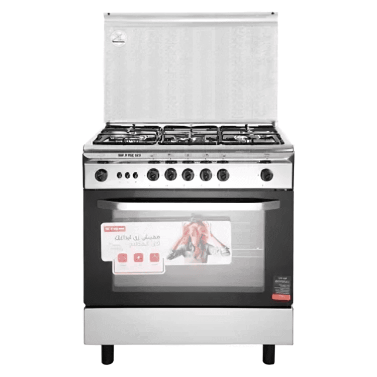 Fresh Forno Italiano Gas Cooker , 5 Burners , Stainless Steel - 500016607