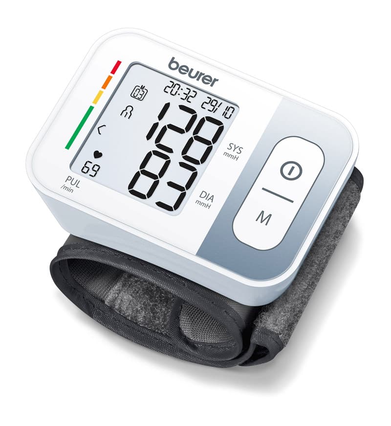 Beurer Blood Pressure Monitor , White Grey - BC 28