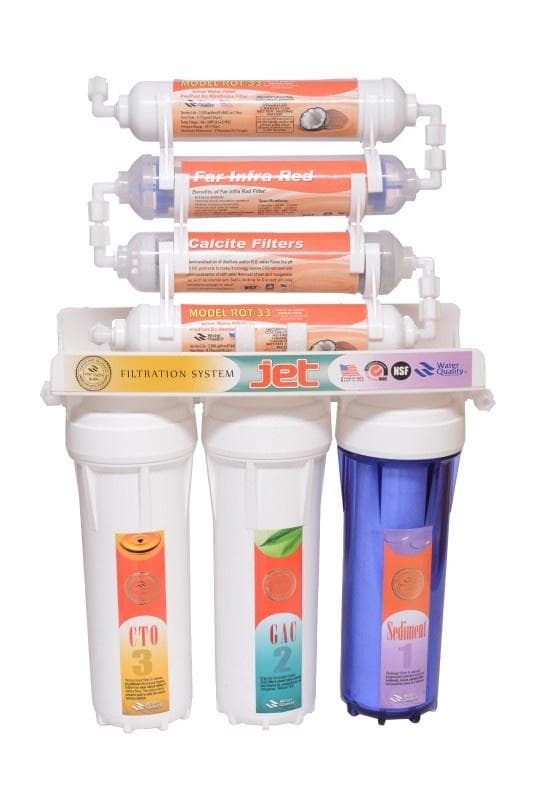 Jet Water Filter , 7 Stages , Multi Color