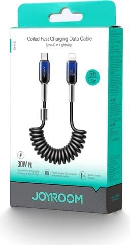 Joyroom Lightning Charging Cable 1.5 Meter Black - SA43L