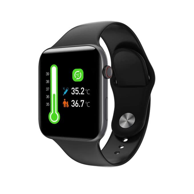 Lemonda Airpro Smart Watch , 1.54 Inch Black