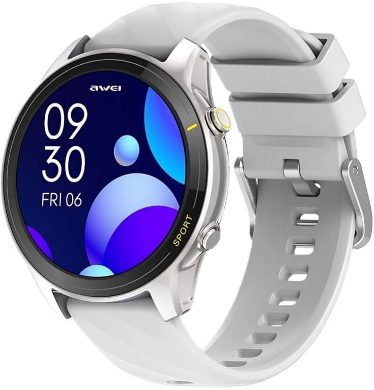 Awei H56 Smart Watch , 1.52 Inch Silver