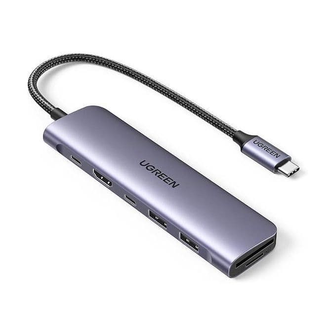 Ugreen Revodok 1071 USB Hub ,Multi Ports - 15214