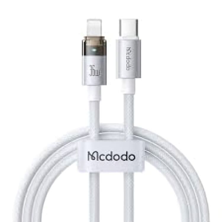 Mcdodo Lightning Charging Cable 1.2 Meter White - CA-6942