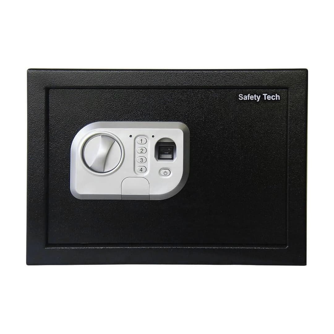 Safety Tech Digital Electronic with Key Lock Safe Box ,25 Liter ,Black - GN 25 FSA