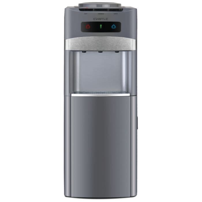 Castle Hot, Cold & Normal Top Loading Water Dispenser , 3 Tabs Silver - WD3050