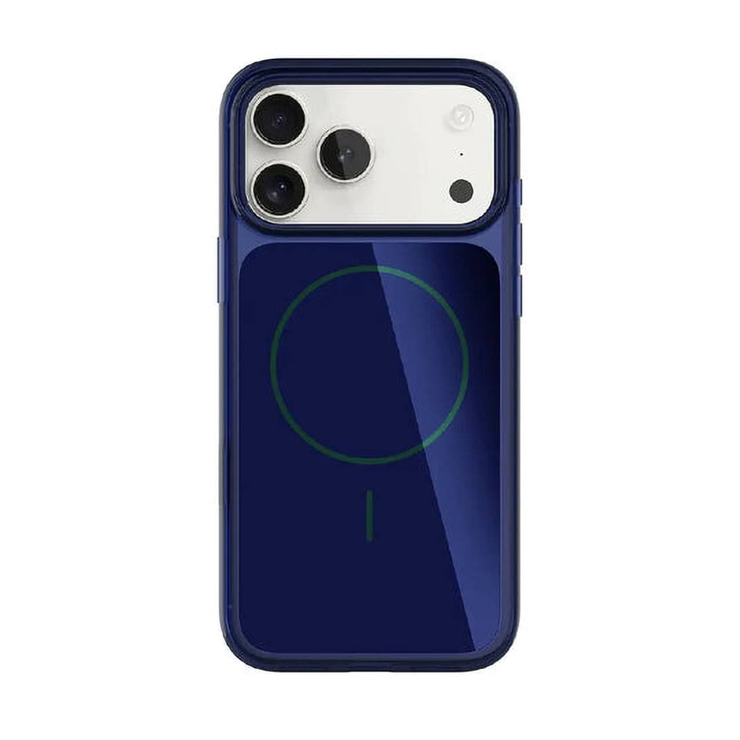 Levelo Polycarbonate Back Cover forIphone 17 Pro Max ,Blue - LVLOPUPCC17PMCTBL