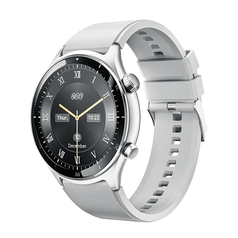 Qcy Active GT Smart Watch , 1.43 Inch Grey Silver