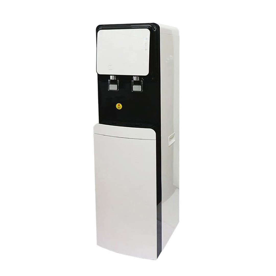 Bergen Hot & Cold Water Dispenser Without Bottle , 2 Tabs White Black - FY2105