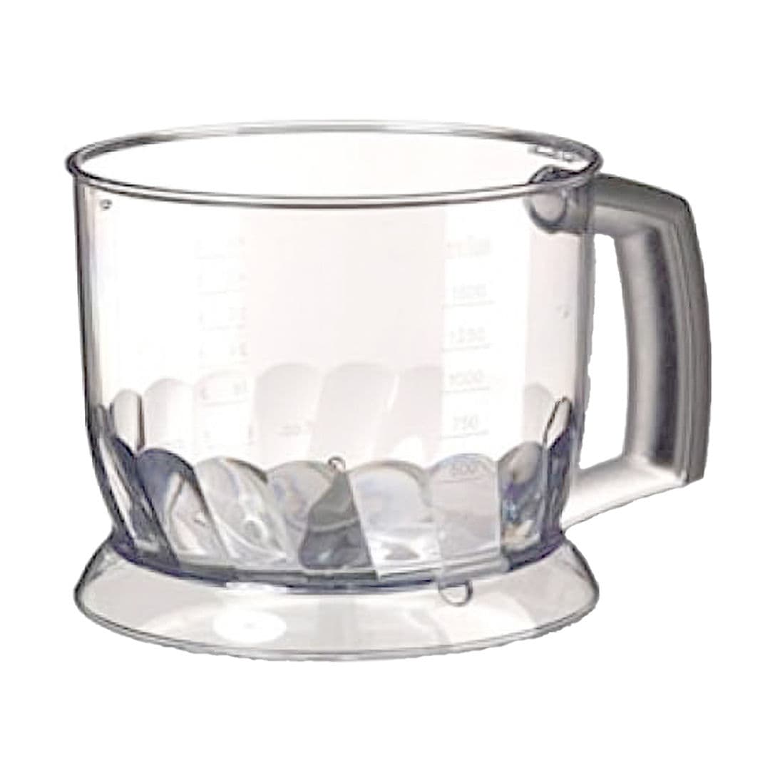 Braun Bowl forMultiQuick Hand Blenders MQ5, MQ7, MQ9 ,Transparent - BR67051021