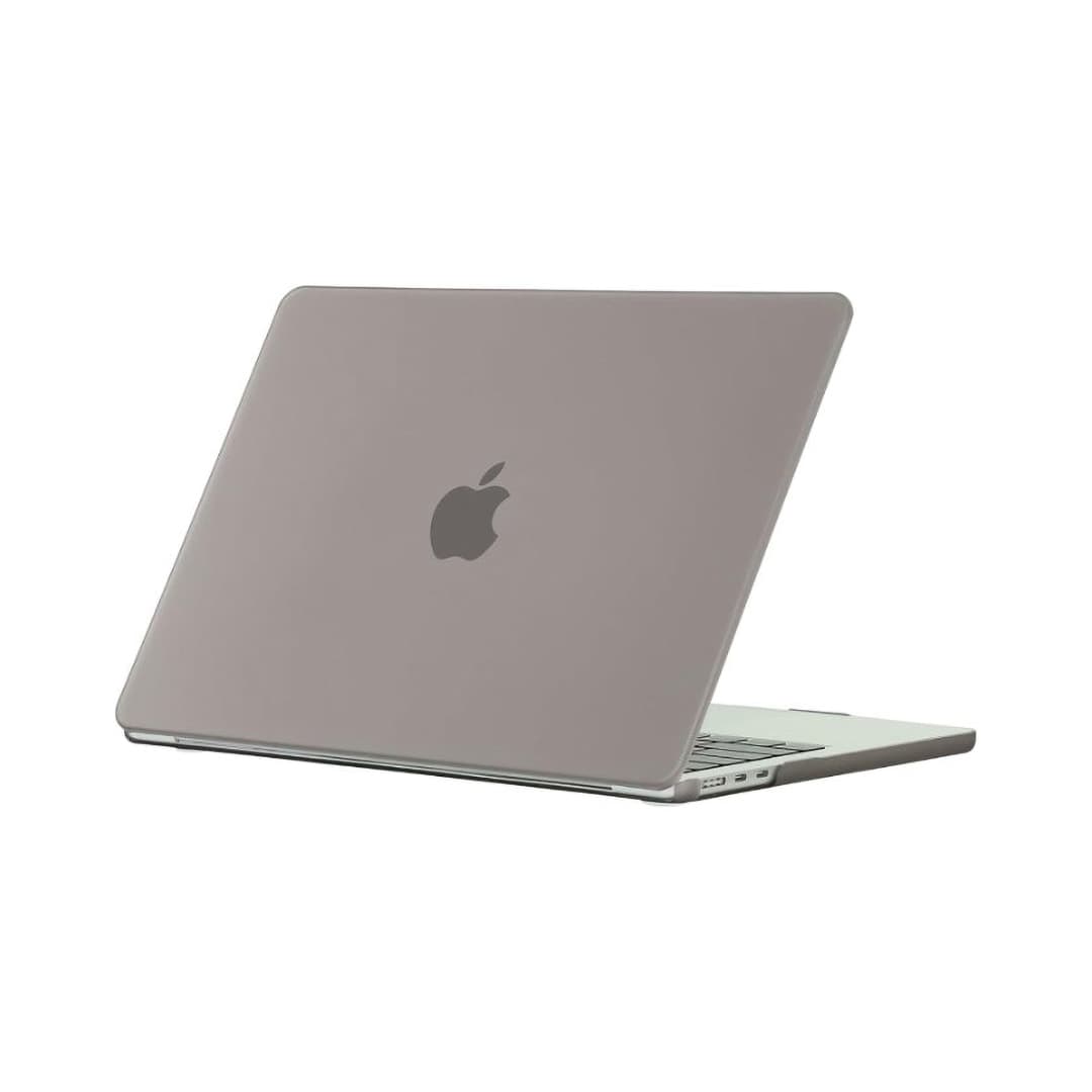 Generic Crystal Hard Shell Case for MacBook Air 13.3-inch (models A1932, A2179, A2337) , Gray