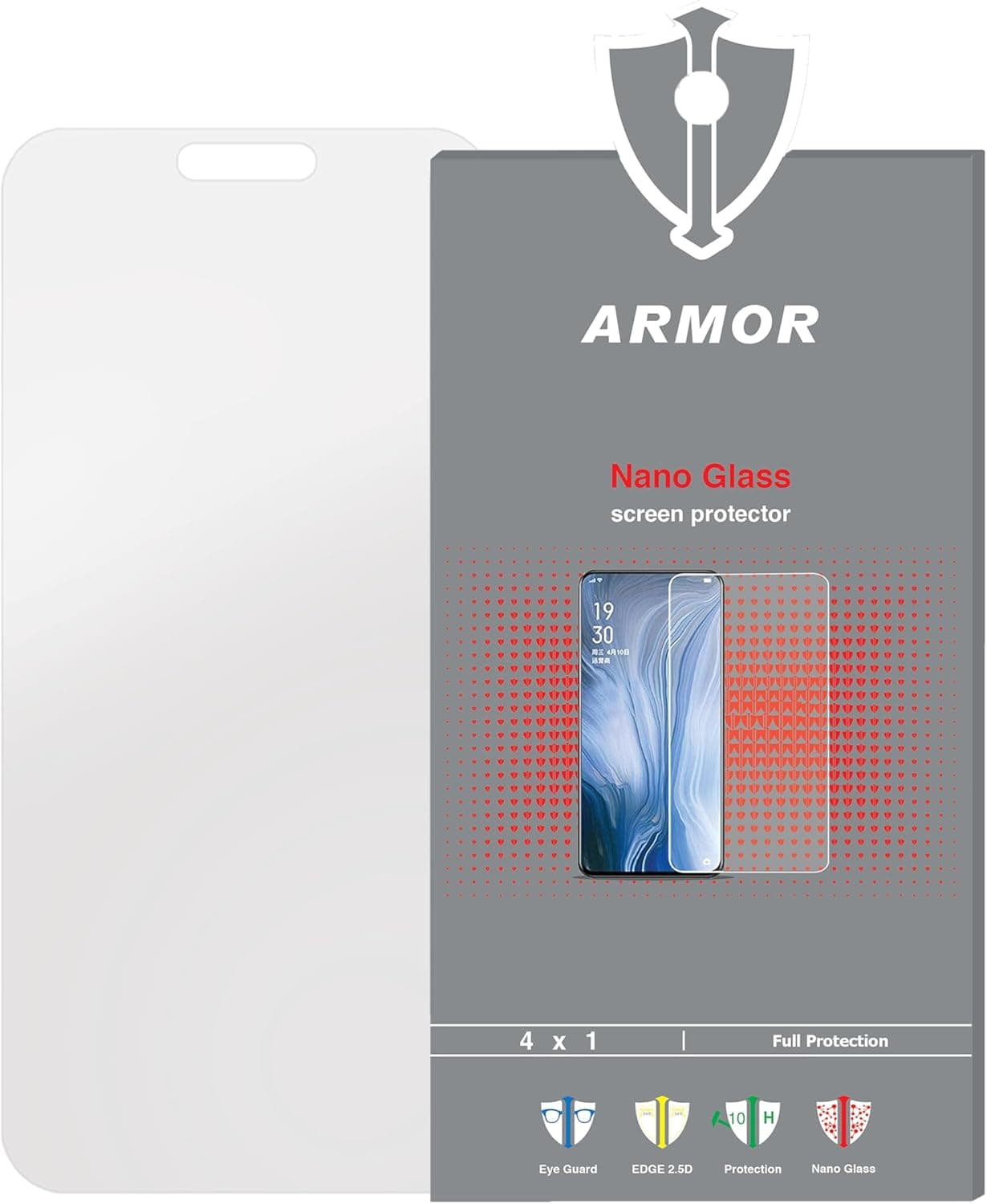 Armor Nano Screen Protector forVivo Y03 ,Transparent