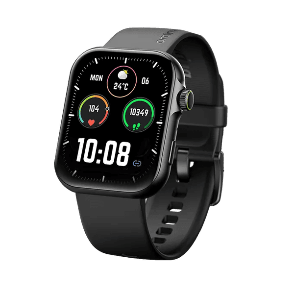 Oraimo Watch ES2 Smart Watch , 1.95 Inch Black - OSW-810