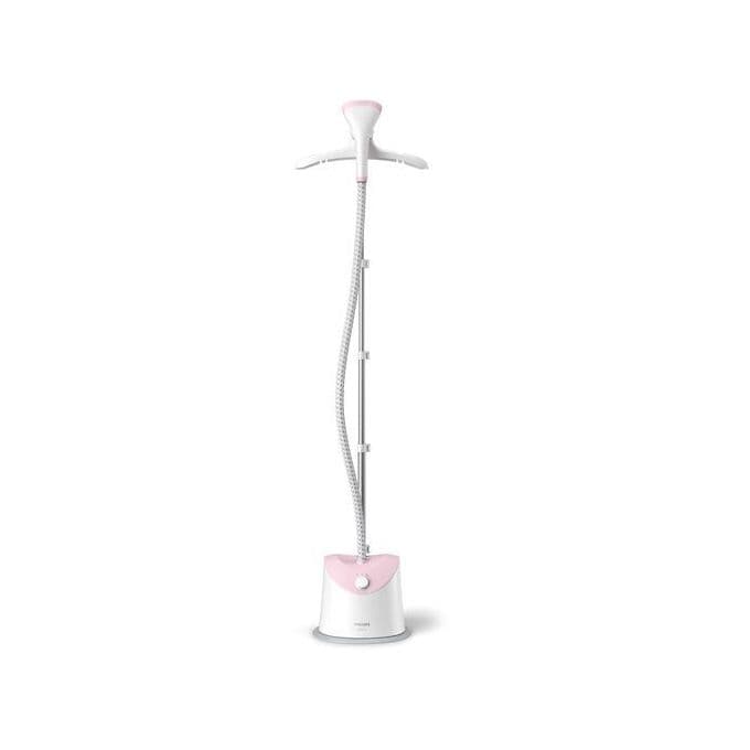 Philips Garment Steamer , 1400 milliliter , 1800 Watt , White Pink - GC484-49