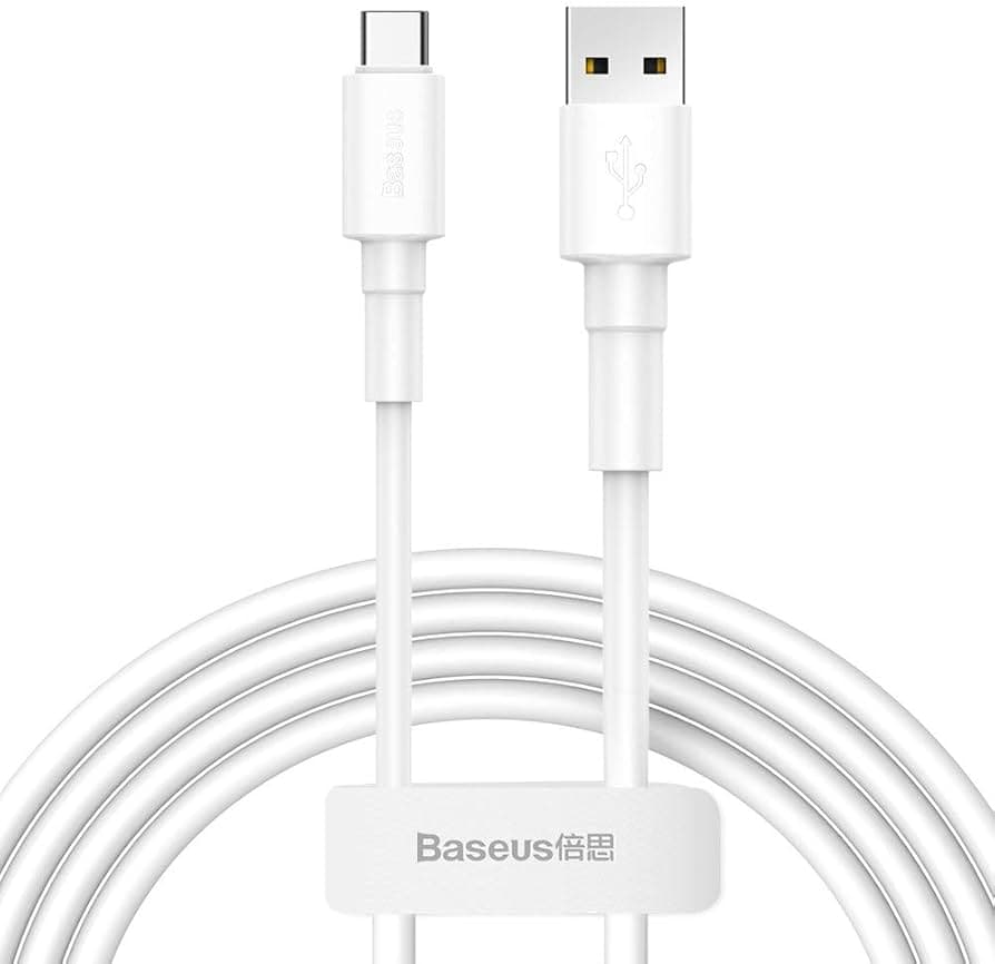 Baseus Type C Charging Cable 1 Meter White
