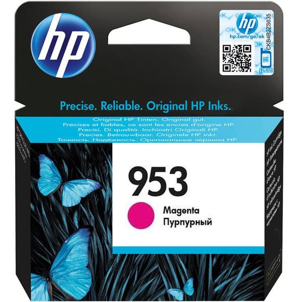 Hp 953 Ink Cartridge ,Magenta - F6U13AE