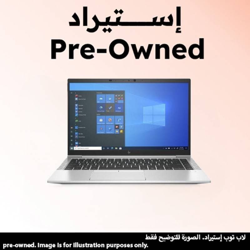 Hp EliteBook 830 G8 Pre-owned Laptop ,Intel Core i5-1145G7 ,512 GB SSD ,16 GB ,Intel Iris XE Graphics