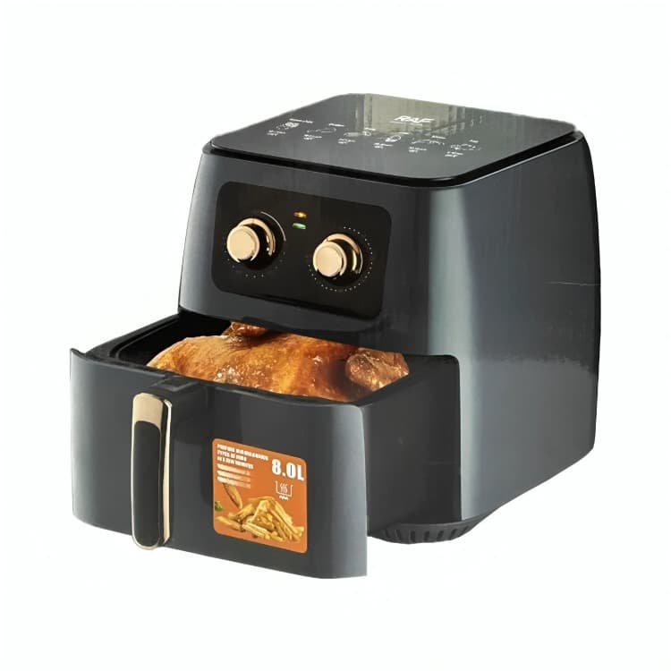 Raf Air Fryer , 8 Liter , 1700 Watt Black - R.5294