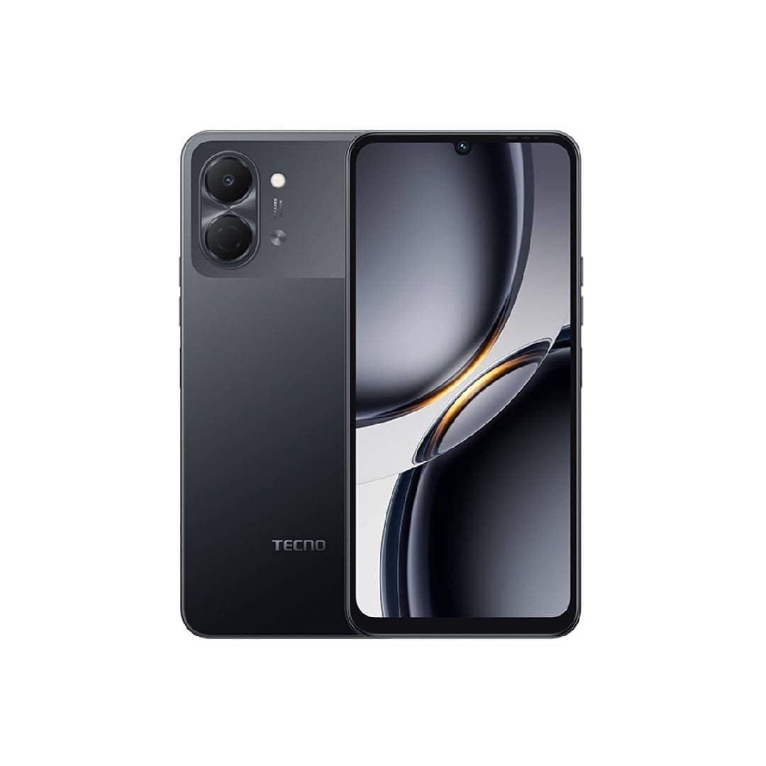 Tecno Spark Go 3 , 128 GB , 4 GB , 4G , Dual-SIM - Ink Black