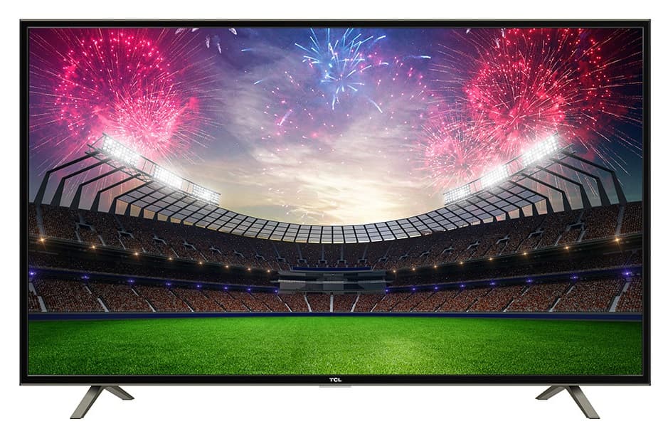 Tcl 55 Inch Smart TV , 4K UHD LED Built-In Receiver - 55P65