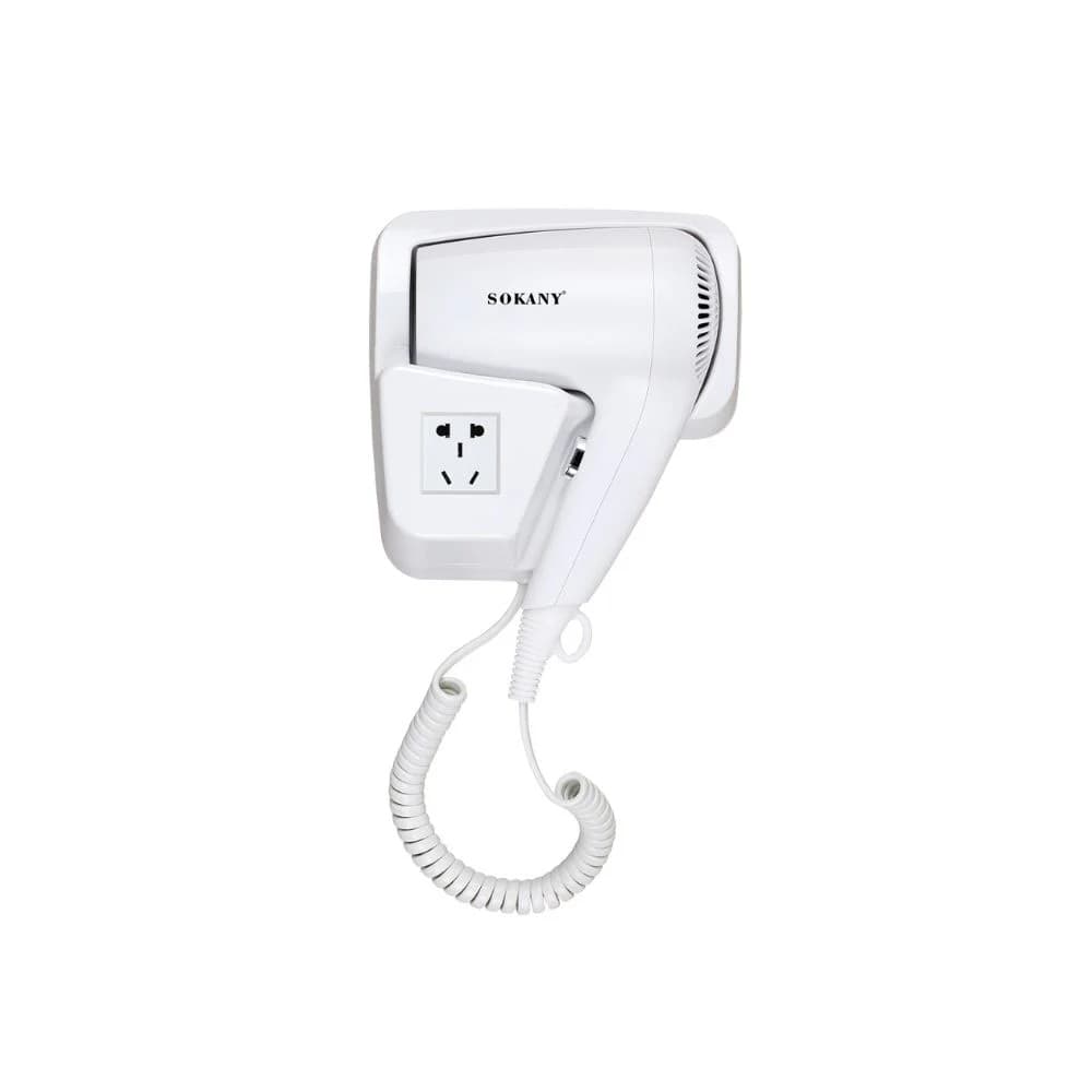 Sokany Hair Dryer 1200 Watt , White - SK-2217