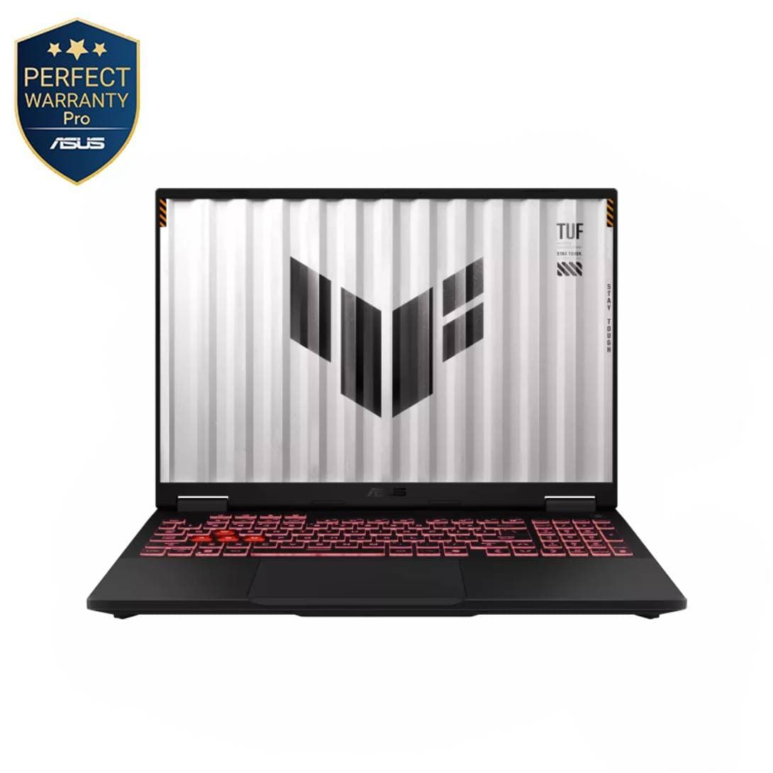 Asus TUF Gaming A16 FA608PP-RV965W Gaming Laptop ,AMD Ryzen 9 8940HX 16 Inch ,512 GB SSD ,16 GB ,NVIDIA GeForce RTX 5070 ,Windows 11 - Jaeger Gray