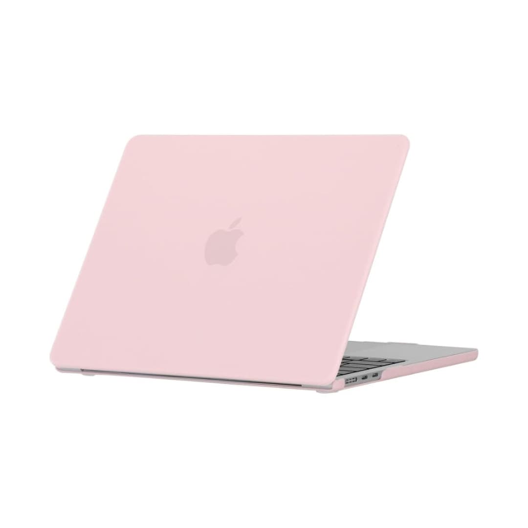 Generic Matte Hard Shell Case for MacBook Air 15-inch (models A2941, A3114, A3241) , Apple Pink