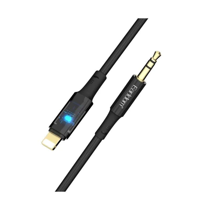 Earldom Lightning Digital Audio Cable 1 Meter Black - AUX52