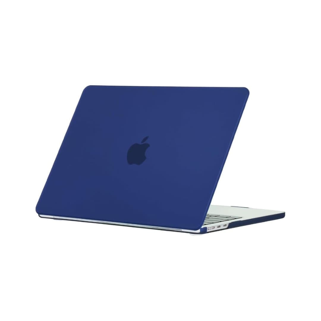 Generic Crystal Hard Shell Case for MacBook Pro 16-inch (models A2485, A2780, A2991, A3186, A3403) , Dark Blue