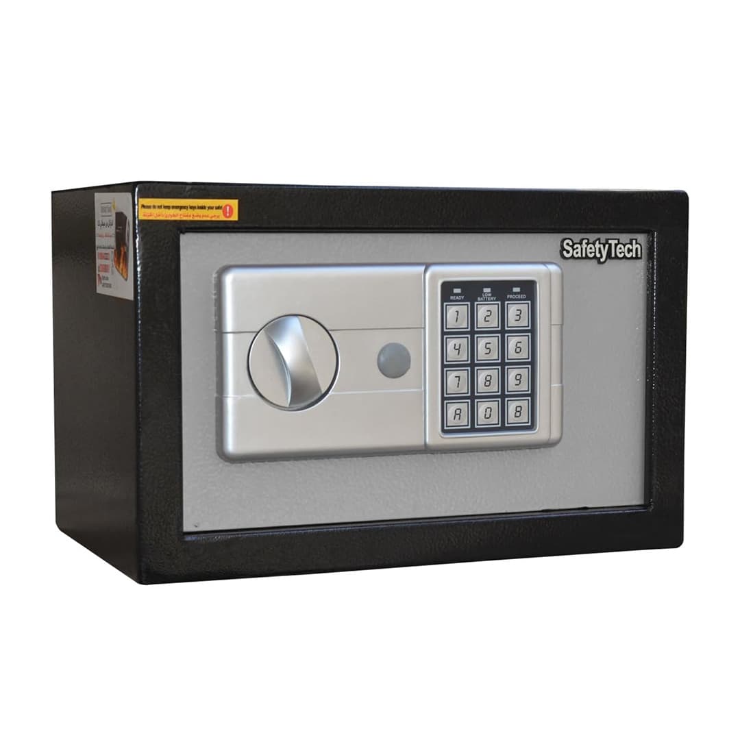 Safety Tech Safe Box ,20 Liter ,Black Grey - GN20 LK