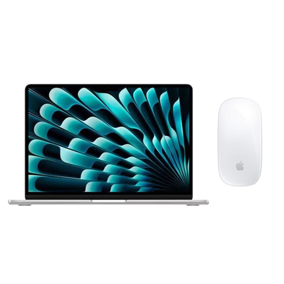 Apple New 2026 MacBook Air International Version MDH74 Laptop ,Apple M5 Air Chip with 8-core CPU and 10-core CPU 13 Inch ,512 GB SSD ,16 GB ,Apple 10-Core GPU ,macOS - Silver