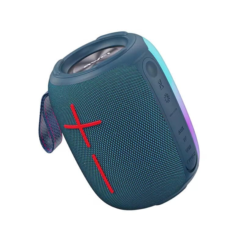 Awei Portable Bluetooth Speaker , Blue - Y525