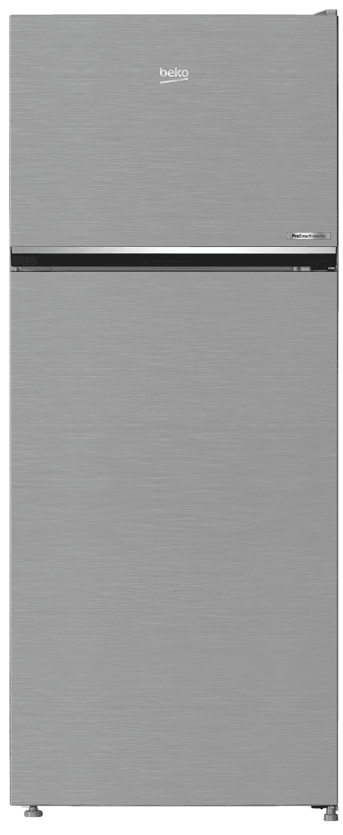 Beko NoFrost Top Freezer Refrigerator , 367 Liter Inverter Motor , Silver - RDNE420K02DXISEG