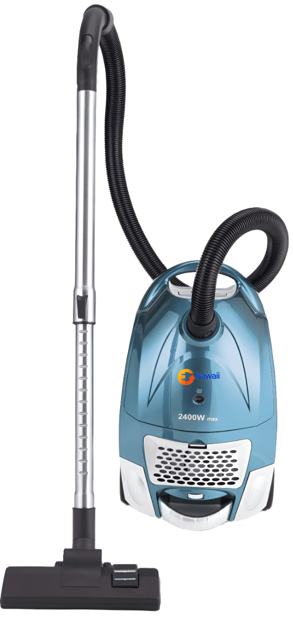 Hawaii Bagged Canister Vacuum Cleaner Blue - HW-VCB201